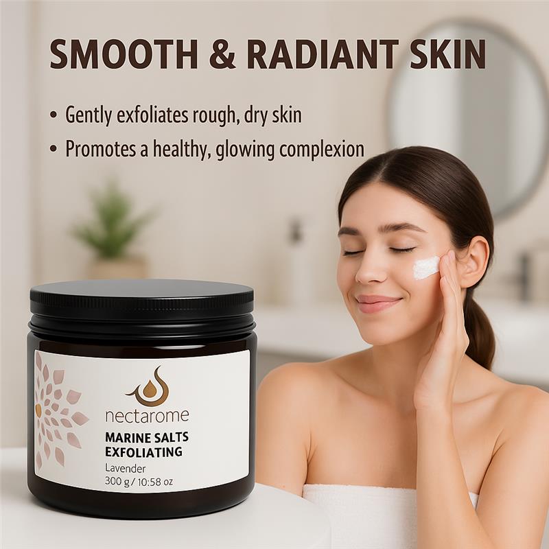 Marine Salts Exfoliating Scrub - Lavender