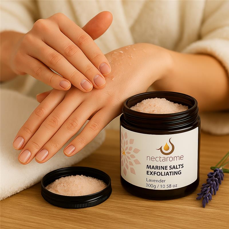 Marine Salts Exfoliating Scrub - Lavender