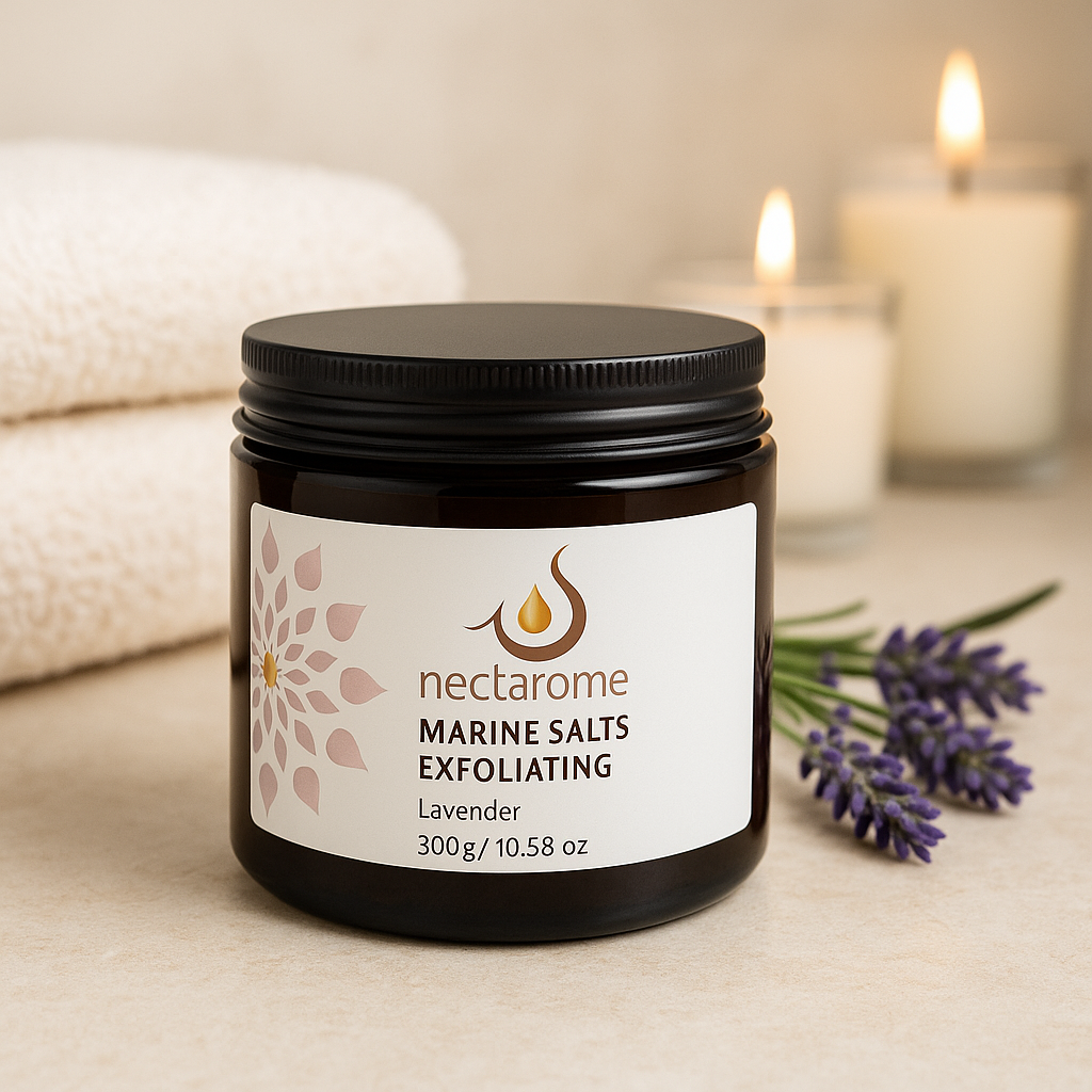 Marine Salts Exfoliating Scrub - Lavender