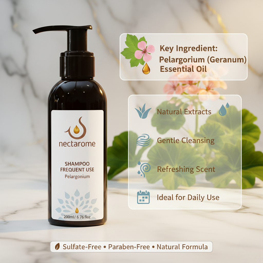 Frequent Use Shampoo – Pelargonium & Lavender