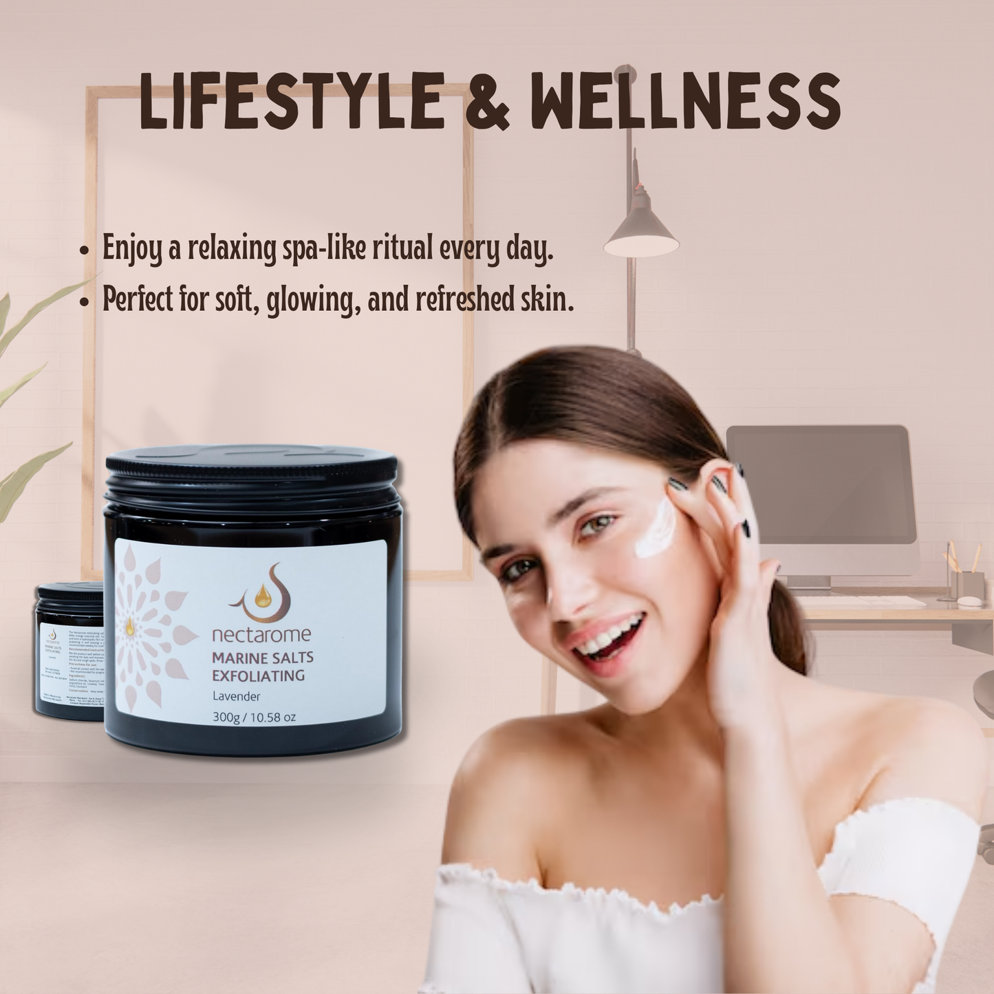 Marine Salts Exfoliating Scrub - Lavender