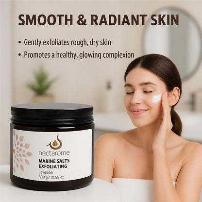 Marine Salts Exfoliating Scrub - Lavender
