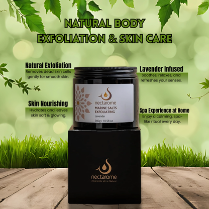 Marine Salts Exfoliating Scrub - Lavender