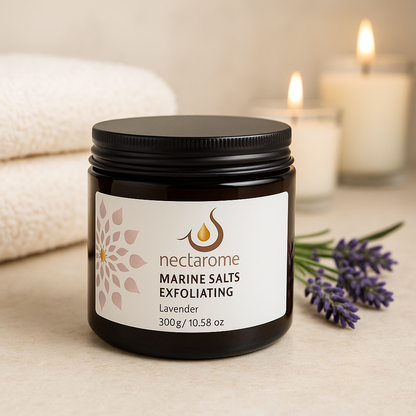 Marine Salts Exfoliating Scrub - Lavender