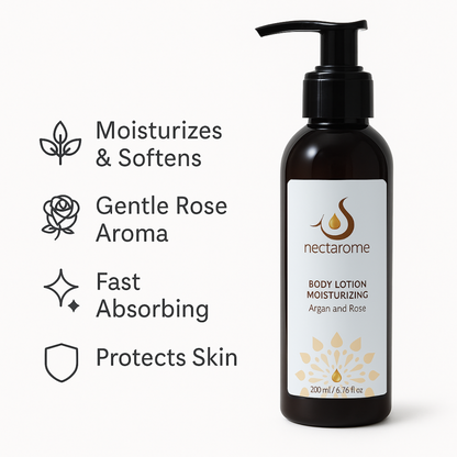 Body Lotion Argan and Rose