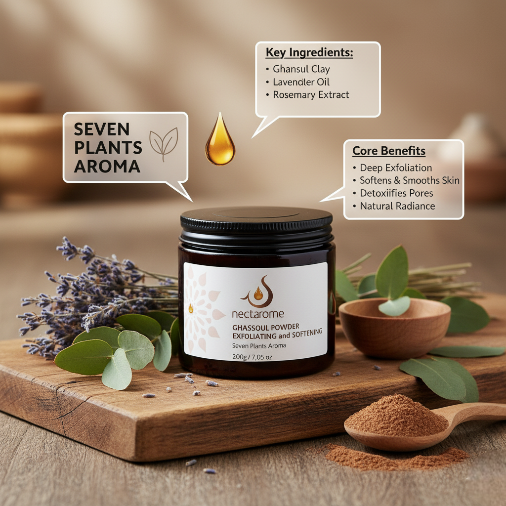 Ghassoul Powder with Seven Plants Aroma