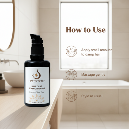 Hair Care Strengthening Oil – Argan & Ylang-Ylang