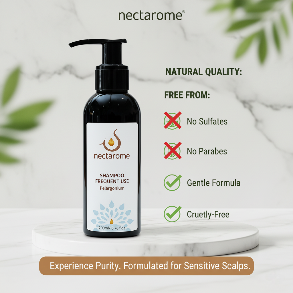 Frequent Use Shampoo – Pelargonium & Lavender