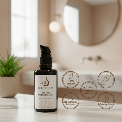 Hair Care Strengthening Oil – Argan & Ylang-Ylang