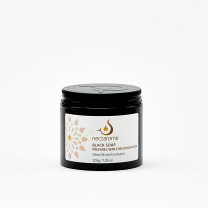 Black Soap with Olive Oil and Eucalyptus